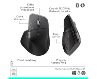 LOGITECH MX Master 4 for Mac Space Black 910-007577 - 1365785 - zdjęcie 13